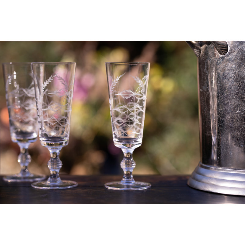 Handmade Crystal Flute