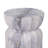 Eos 18.9"H Modern Outdoor MGO Side Table with Sculptural Fluted Design-125959552