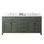 Ajhane 72" Double Bathroom Vanity Set