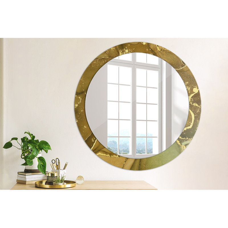 Huldar Glass Flat Wall Mirror