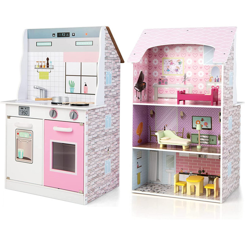 2-in-1 Dollhouse