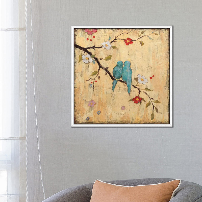 Katy Frances - Print on Canvas, Classic Wood Framed, 45.72 cm H x 45.72 cm W x 4.445 cm W
