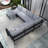 5-Piece Aluminum U-Shaped Outdoor Sectional Set-886641425