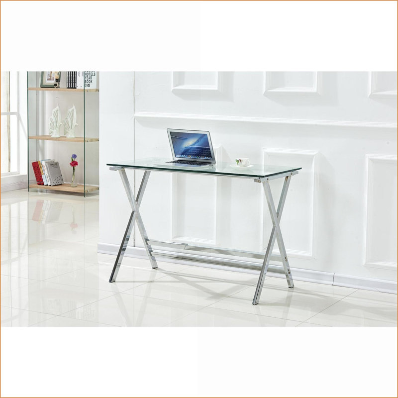 Table basse transparente en verre trempé pour le salon, peu encombrante Facile à nettoyer