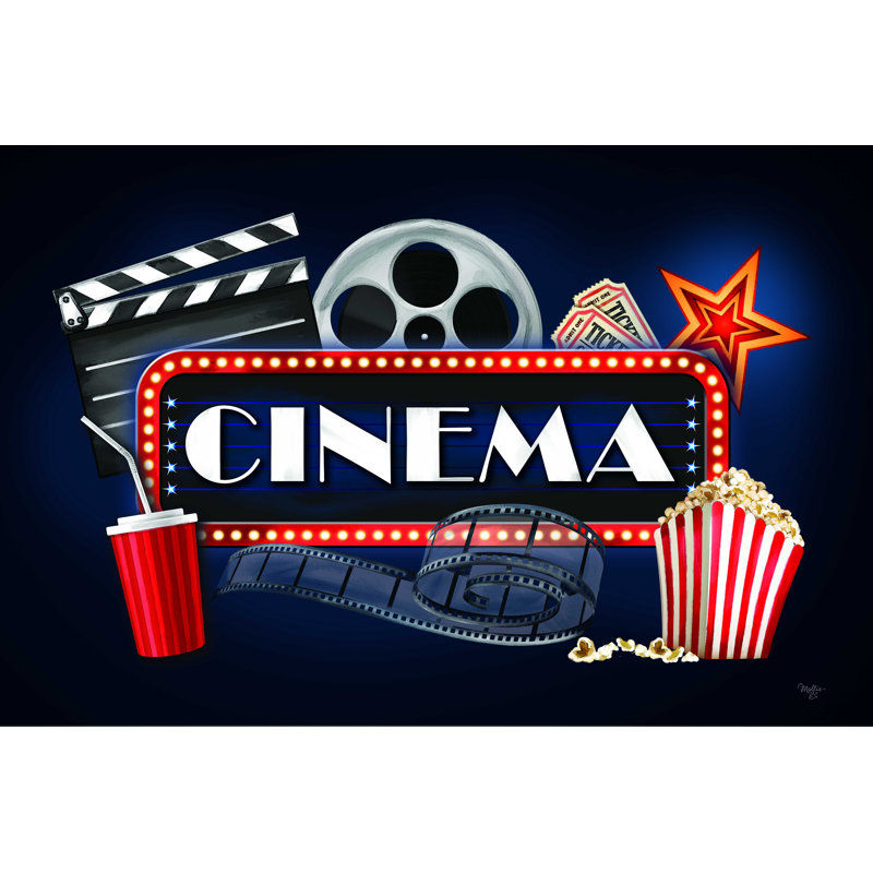 " Cinema ", 12" H x 18" W