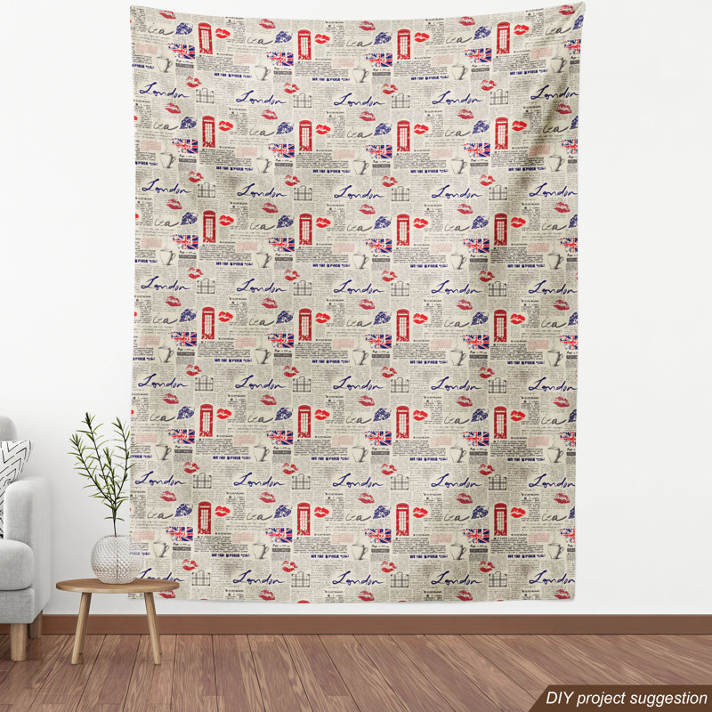 Tissu tea party, l 58 po x L 72 po