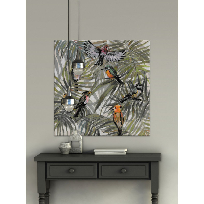 «The Joy in the Jungle I», reproduction sur toile, 40 po x 40 po