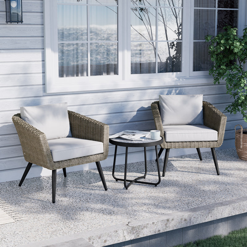 2- Person Seating Group with Cushions