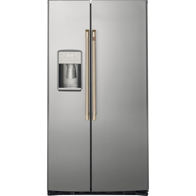 Refrigerator Handle, Brushed Bronze