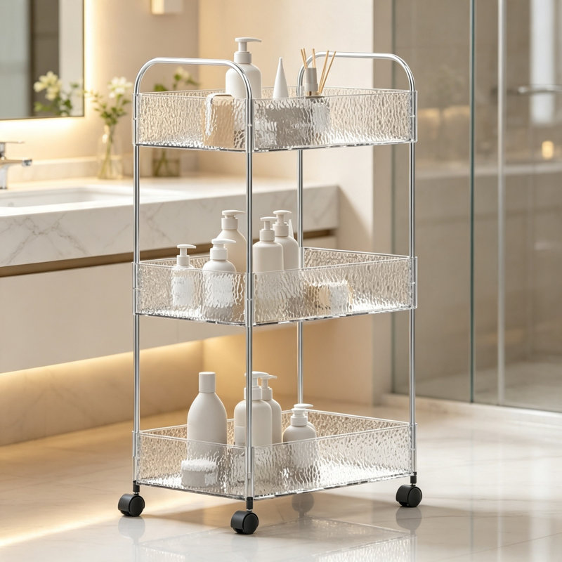 71 cm H x 36 cm W Utility Cart