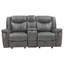 Causeuse avec rangement Carmen Cool Grey