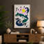 Celestial Crocodile Japandi - Print-136809255-136809257