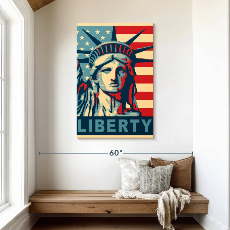 Liberty Poster, 45" H x 30" W