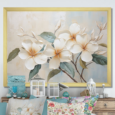 " Whispers Of Plumeria Flowers "