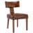 Mid Century Modern Dining Chairs Set Of 2, Farmhouse PU Leather Upholstered Accent Chair Curved Backrest Kitchen Chairs With Hardwood Frame-186879513
