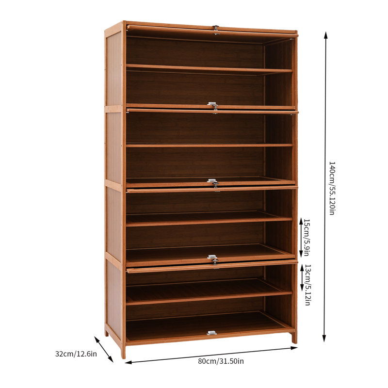 Armoire de rangement pour chaussures 8 pieds