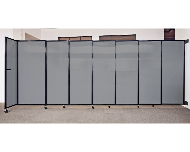 Cloison coulissante 5 pi, Caraïbes, 60" H x 186" W x 1" D