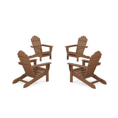 4-Piece Monterey Bay Adirondack Chair Conversation Set