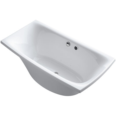 Escale® Freestanding Bubblemassage 72" x 36" Bathtub