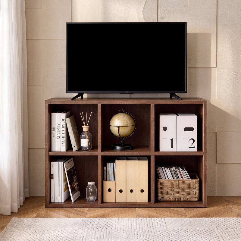 Étagère à livres avec 6 espaces de rangement
