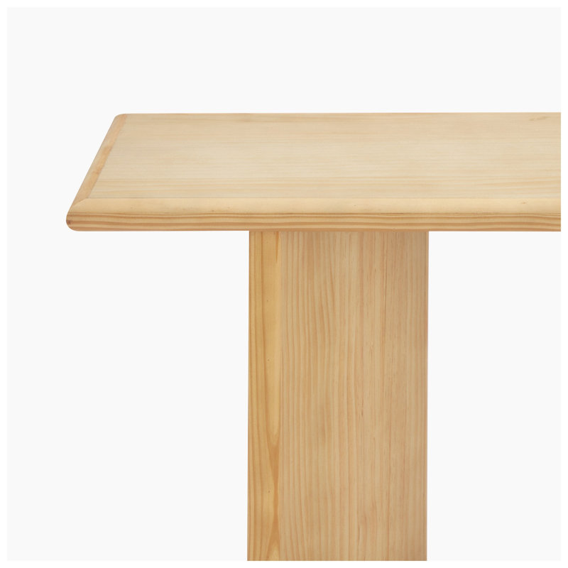 Table console Christopher Knight Home en placage de pin, structure en X, 153 cm (L) x 31 cm (P) x 77 cm (H)