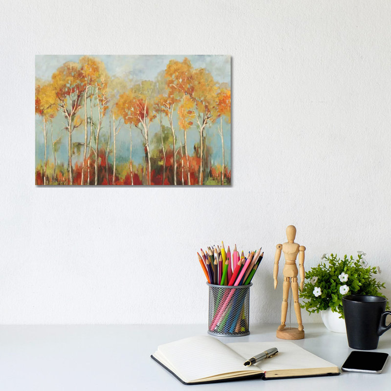 Up Front by Allison Pearce - Wrapped Canvas Painting, 20.32 cm H x 30.48 cm W