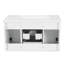 Meuble-lavabo 36 po, rangement mural flottant avec lavabo en résine, 2 tiroirs + 2 armoires, 2 planches-1813220274
