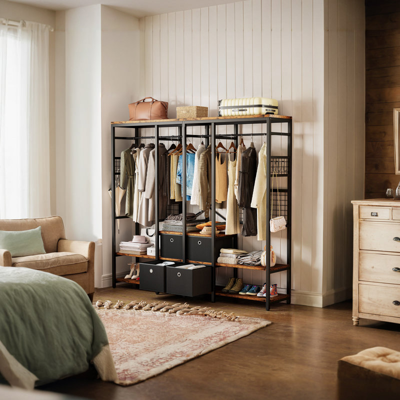 78.7'' Metal Clothing Rack