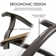 Housel 2 Set Outdoor Patio Swivel Bar Stools/Chairs for Bistro