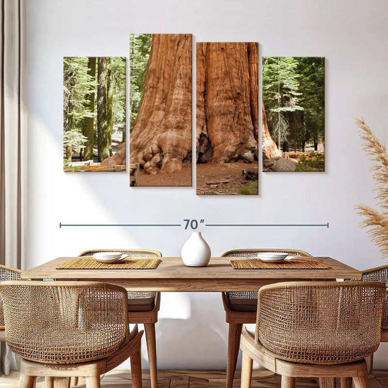 Harnek Ancient Sequoia Tree, 42" H x 68" W