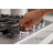 LG 36" Smart Gas Cooktop with UltraHeat 22K BTU Dual Burner and LED Knobs, Stainless Steel