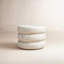 Tabouret rond Beckette, diamètre 17 pouces