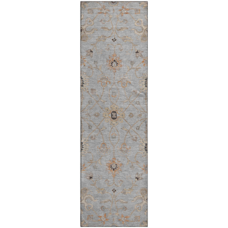 Premium Machine Washable Krause AMF1137 Global Rug