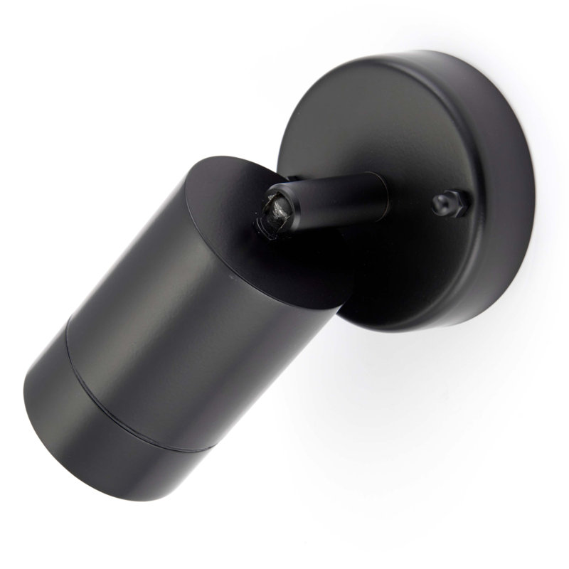 Metcalfe 14.8cm H Outdoor Armed Sconce, Black