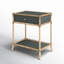 Retreat Pole Rattan Bedside Table-1408066516