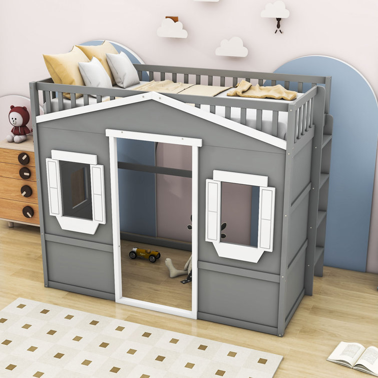 hillside loft bunk bed