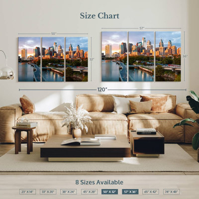 Philadelphie, promenade et horizon
