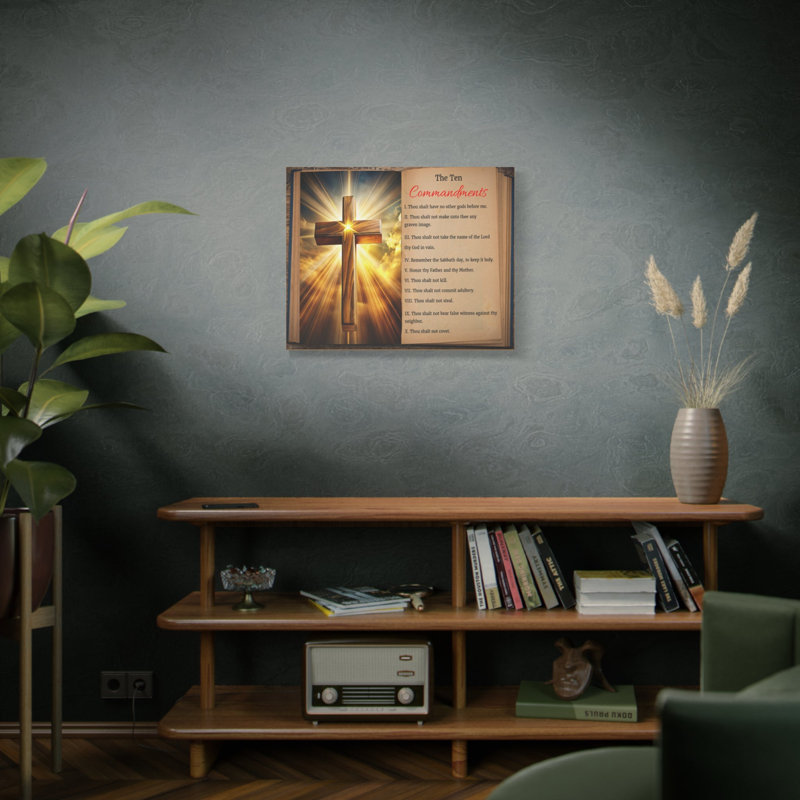 No Frame Print on Canvas, 12cm H x 16cm W