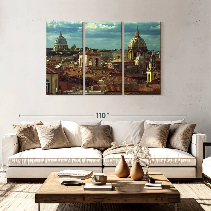 Sireci Historic Rome, 48" H x 74" W
