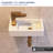 15"x7" Mini Rectangle Wall Mount Vessel Sink-118702567