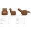 Maddox Leather Rocking Recliner-97269376