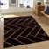 Hand-Tufted Chocolate Area Rug