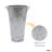 Set of 2, 9In H Galvanized Bucket/Pot Vase
