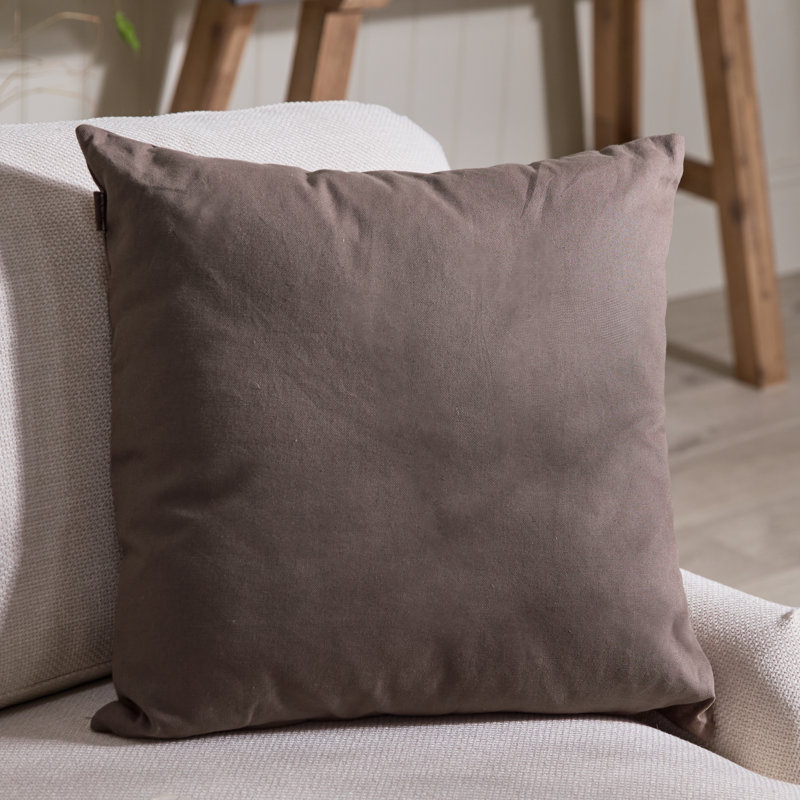 Plain Cotton Indoor Outdoor Garden Furniture Chair Sofa Bench Seat Cushion, Brown