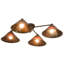 Plafonnier semi-encastré 36 po 4 lumières Talfren