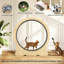 Natural Wood Tone Mdf Cat Exercise Wheel