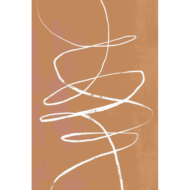 " Terracotta Drift II " by Annie Warren, 12" W  x 18" H