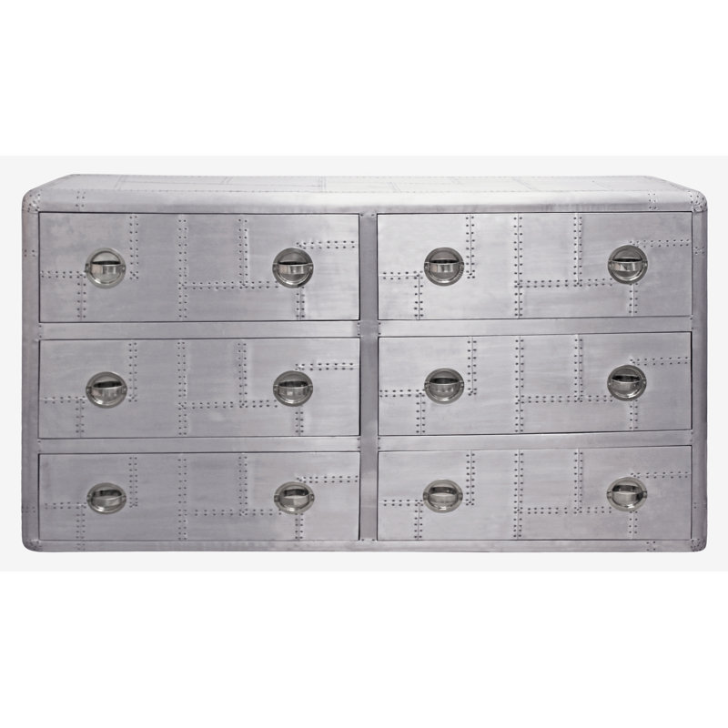 Commode 6 tiroirs Pilot