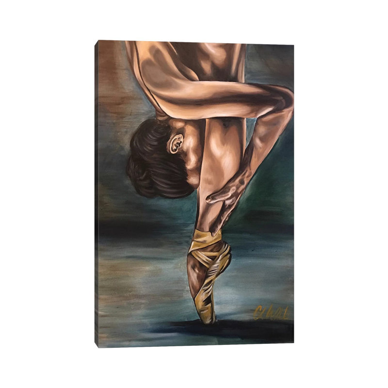 It Takes Sacrifice by Stina Aleah - Painting on Canvas, Wrapped Canvas, 20.32 cm H x 30.48 cm W