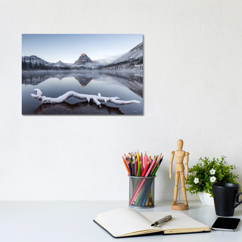 Two Medicine Valley After Snowfall by Danita Delimont - Wrapped Canvas Print, 20.32 cm H x 30.48 cm W